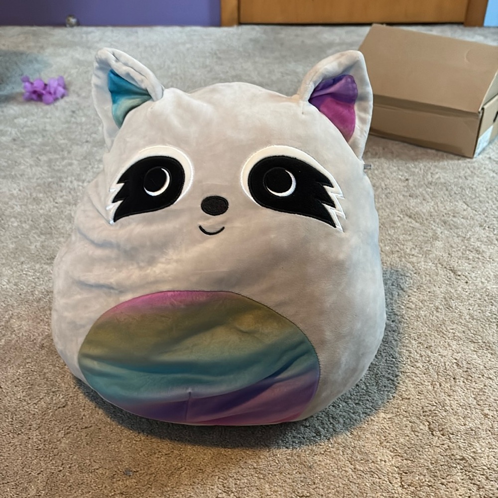 Rainbow fox squishmallow